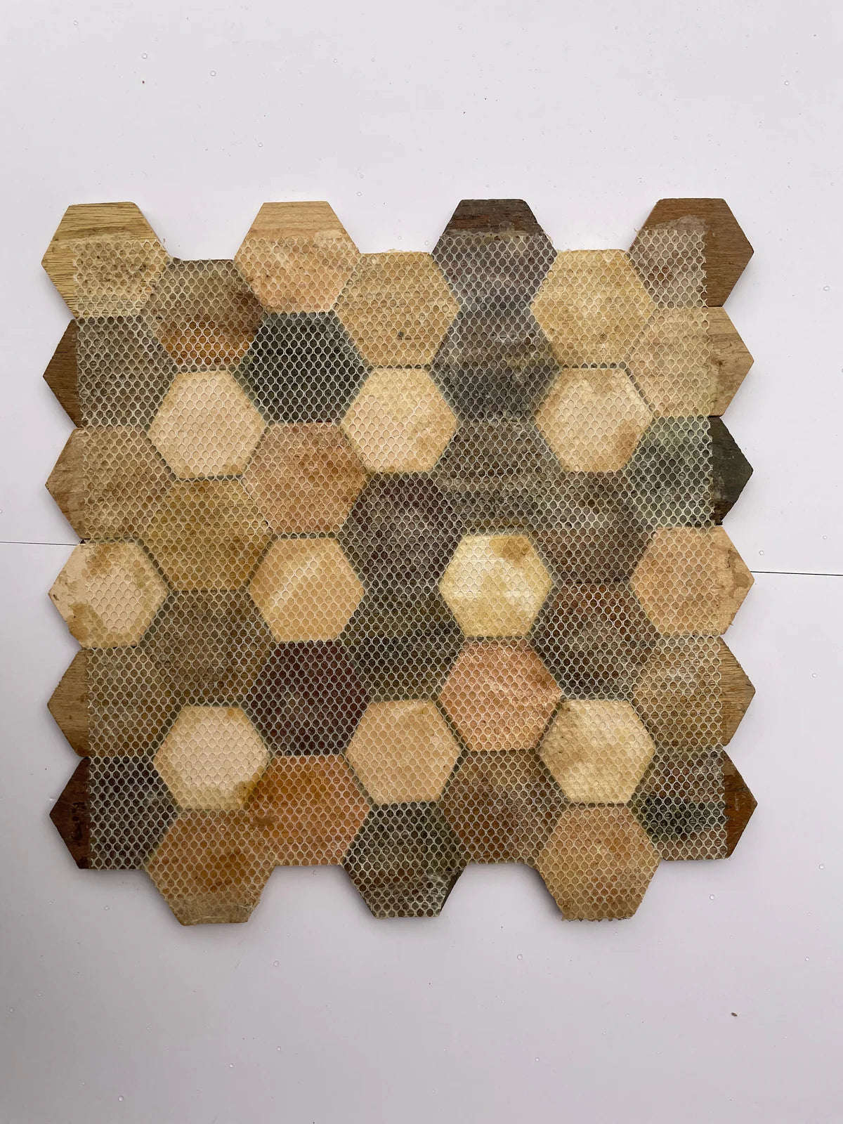 RustiHex Wooden Wall Panel
