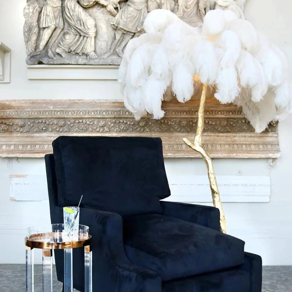 Palmira Feather Floor Lamp