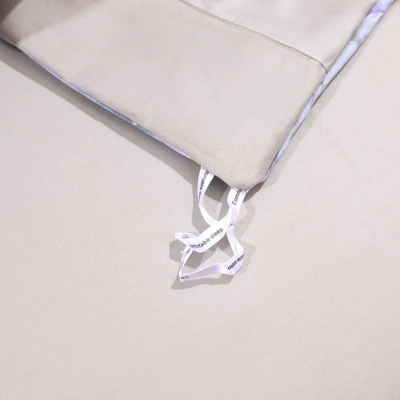 Eden Bloom Duvet Cover Set (Long-staple Sateen Egyptian Cotton) - KaveCore