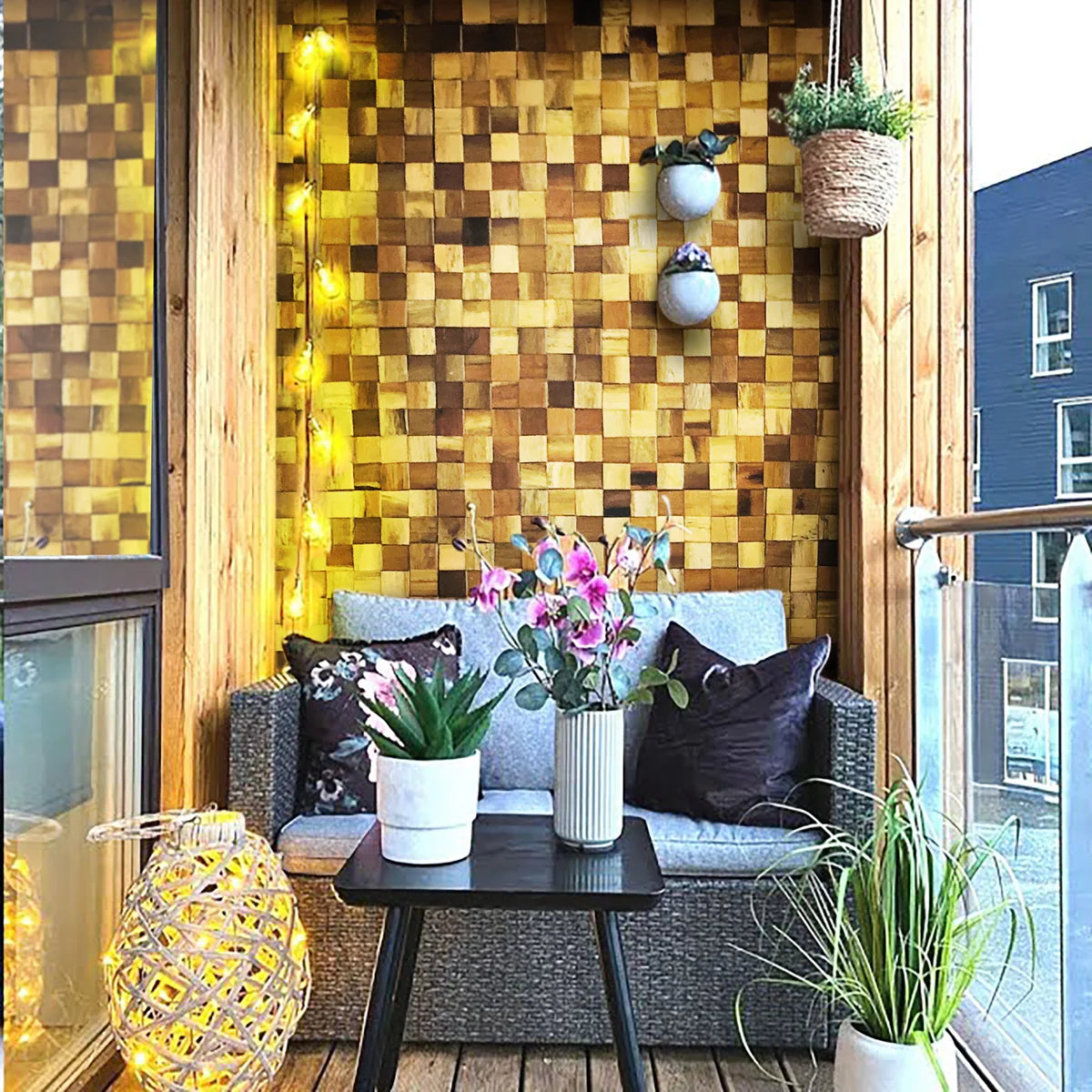 PixelWood Wall Panel
