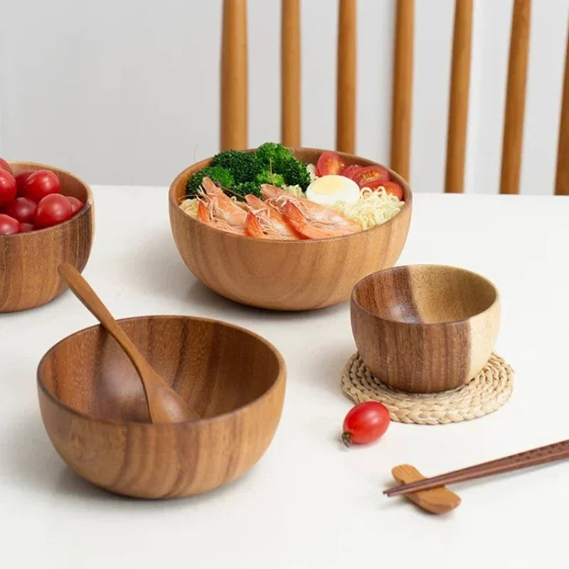 Arbour Wood Serving Bowl