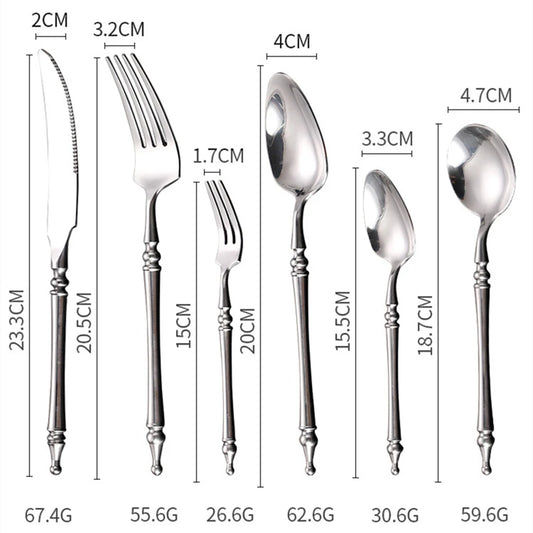 Prestige Glacial Chrome Cutlery Set