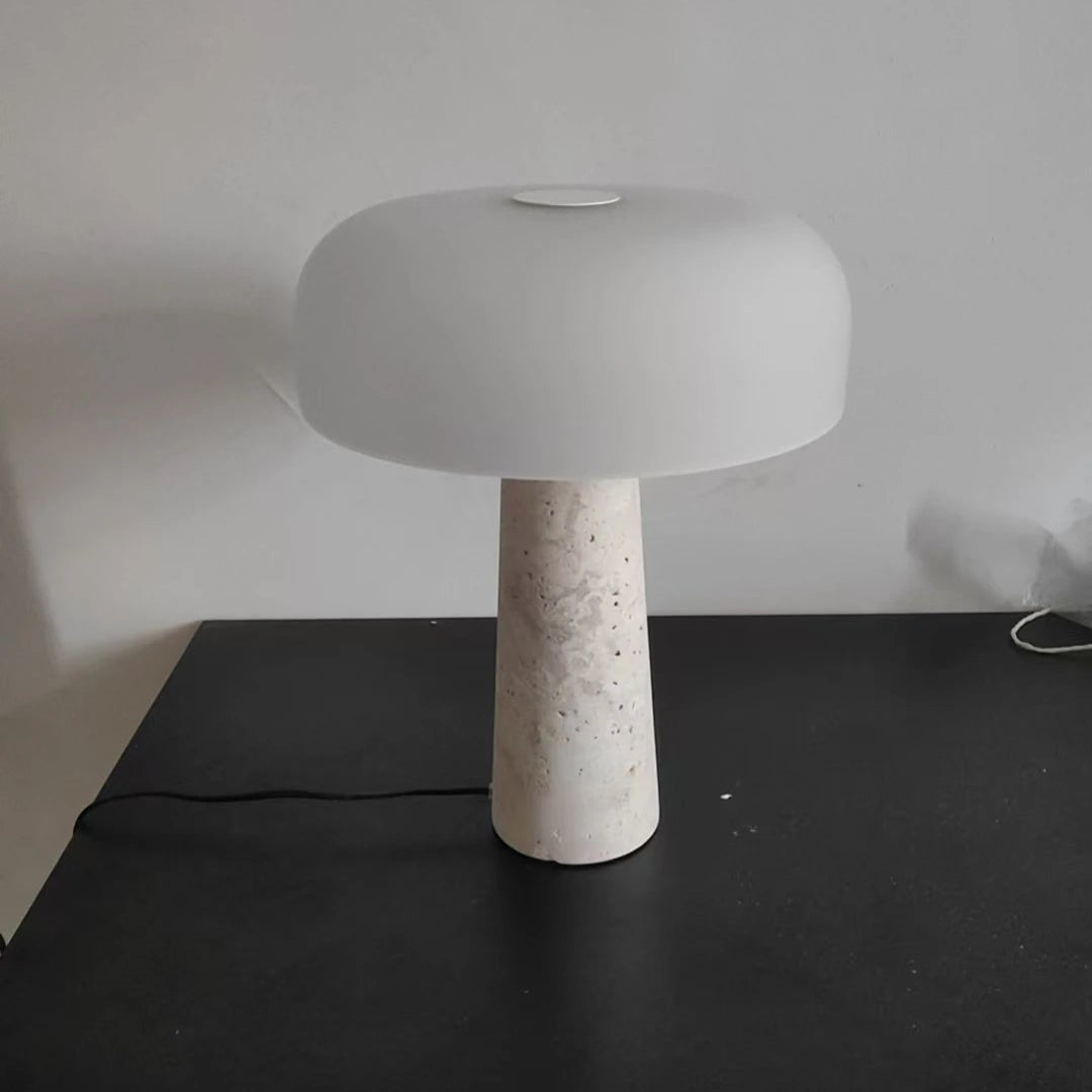Kinoko Marble Stone Lamp - KaveCore