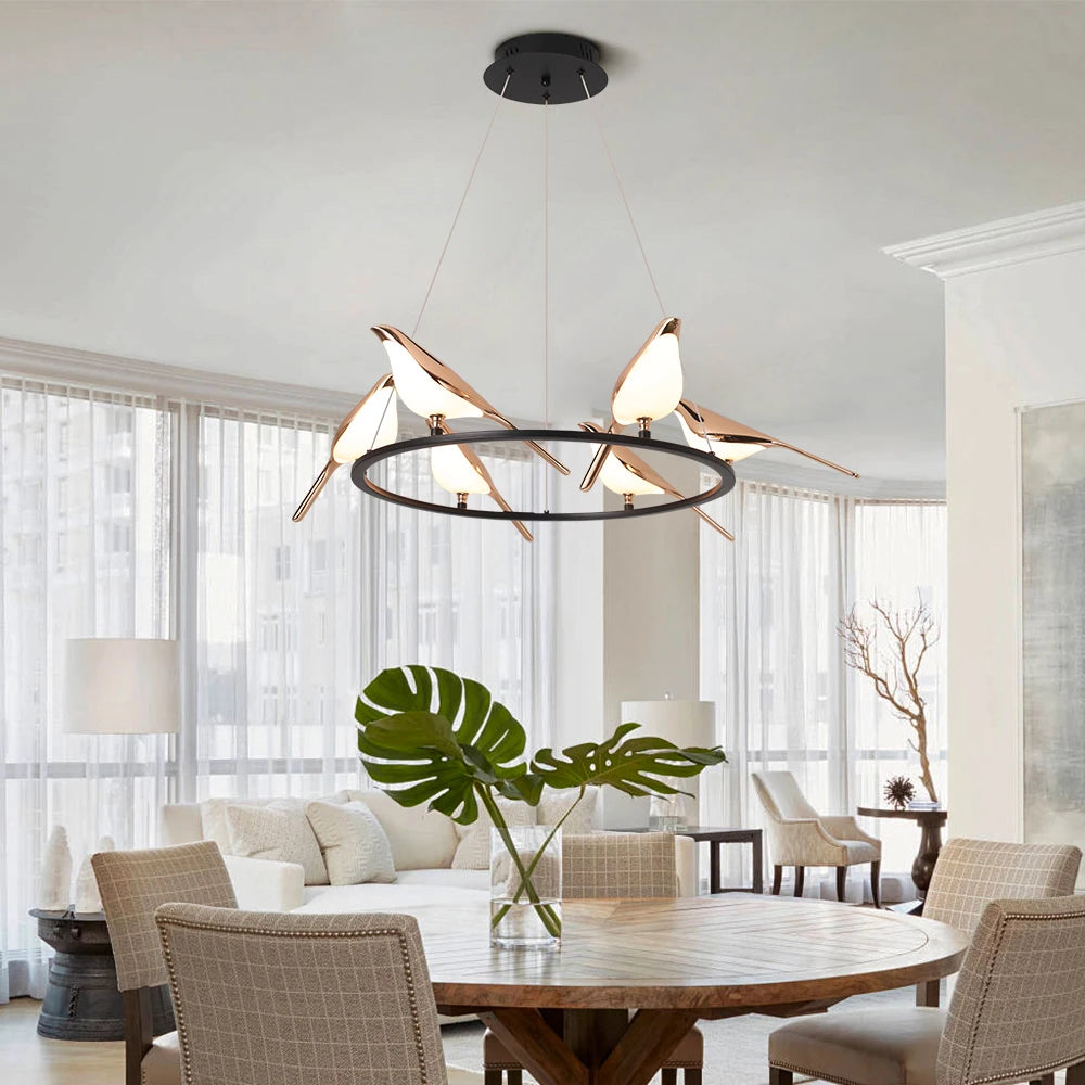 Modern Chiriya Circular Chandelier