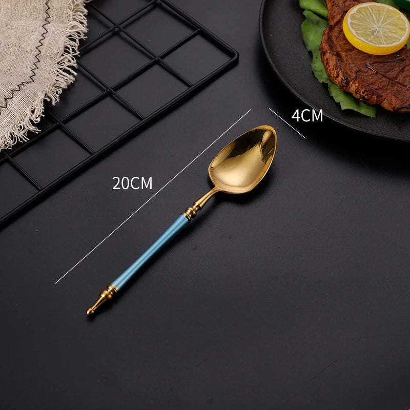 Prestige Imperial Azure Cutlery Set