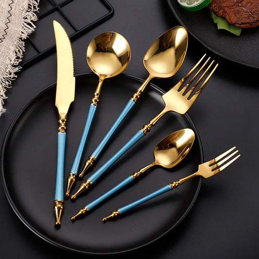 Prestige Imperial Azure Cutlery Set