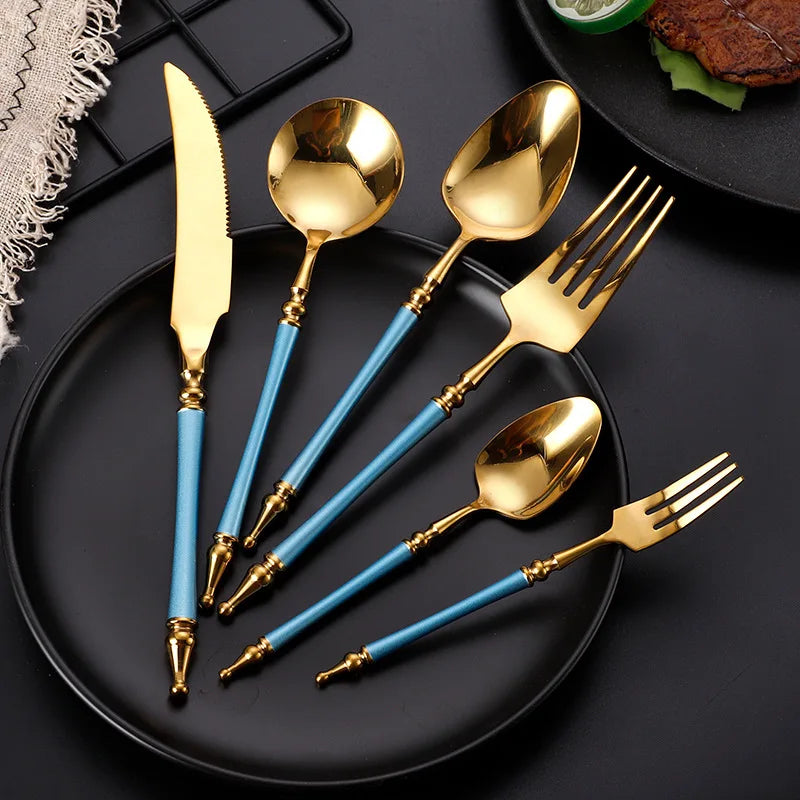 Prestige Imperial Azure Cutlery Set