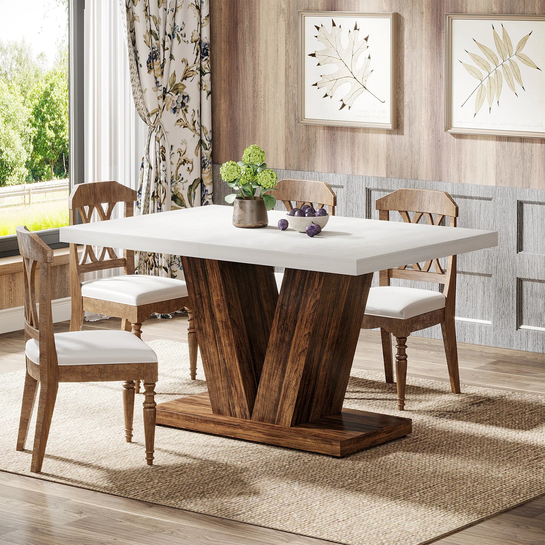 Sierra V Dining Table US - KaveCore