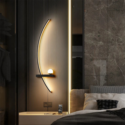 Moon Arc Wall Light - KaveCore