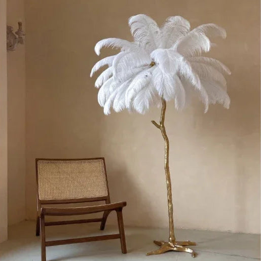 Palmira Feather Floor Lamp