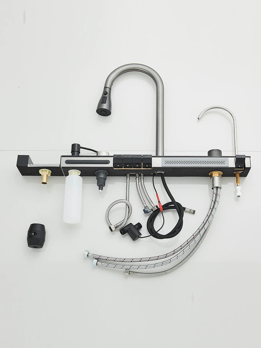 PureFlow Luxe Kitchen Sink & Digital Faucet | US - KaveCore