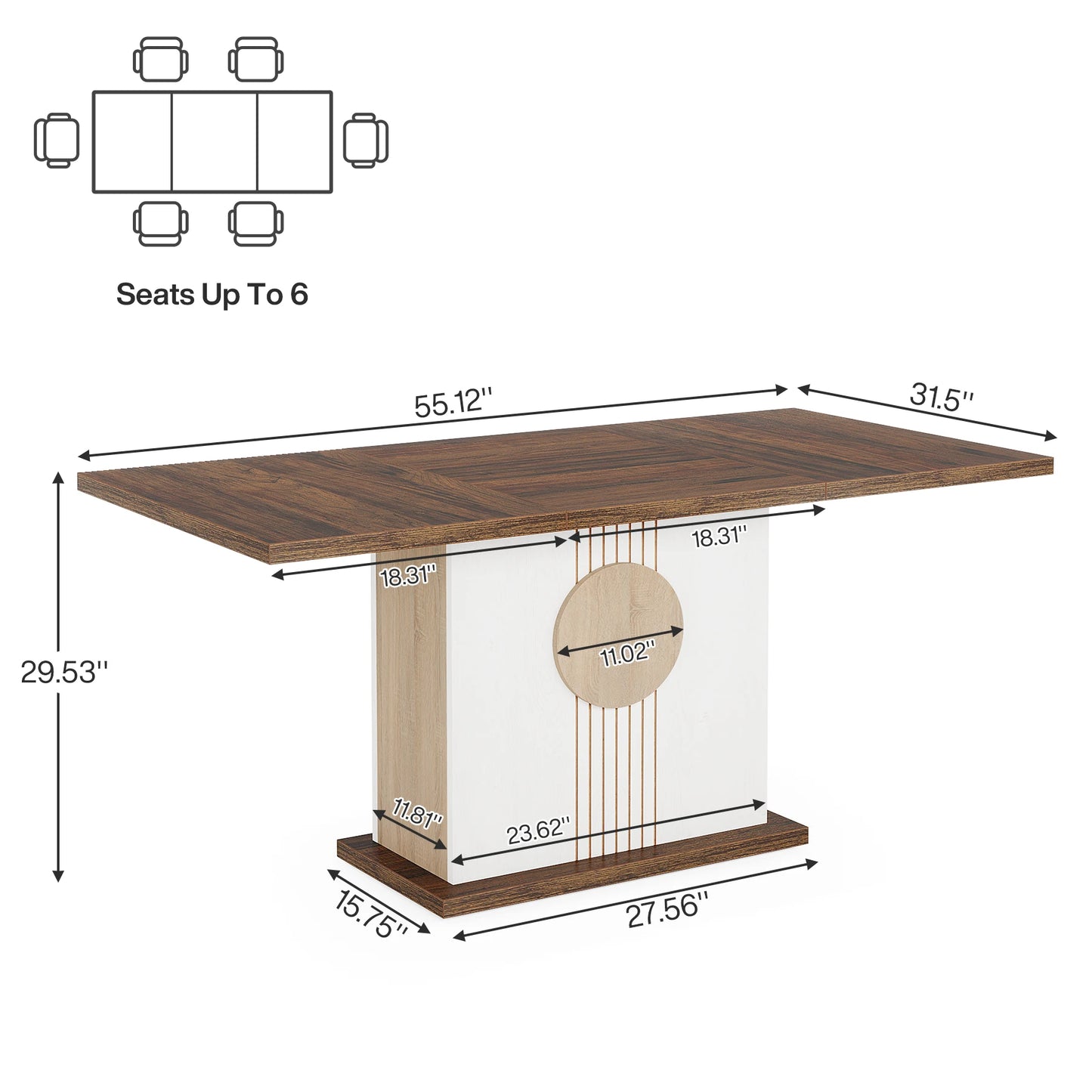 The Muse Dining Table US - KaveCore