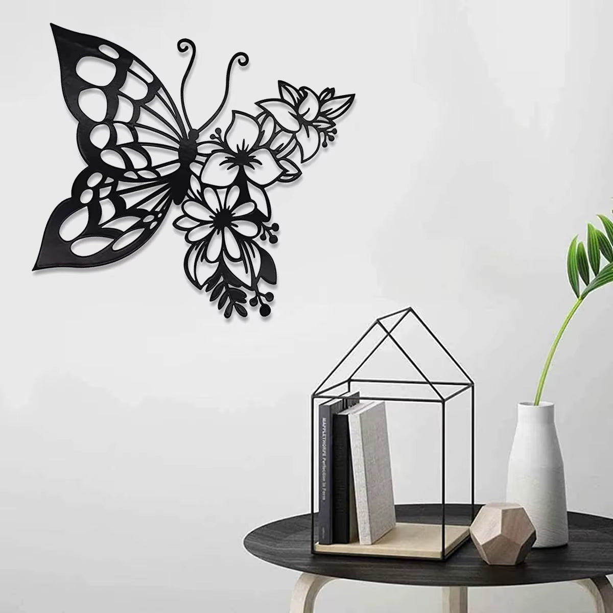 Elegant Butterfly Metal Wall Art