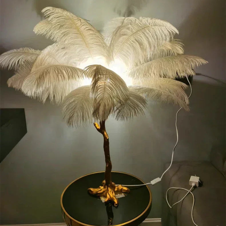 Palmira Feather Floor Lamp