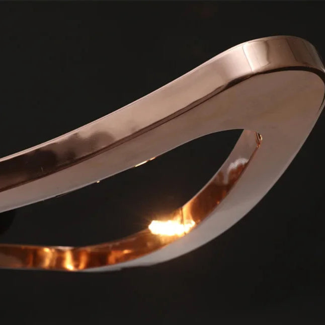 Kinetic Loop Chandelier