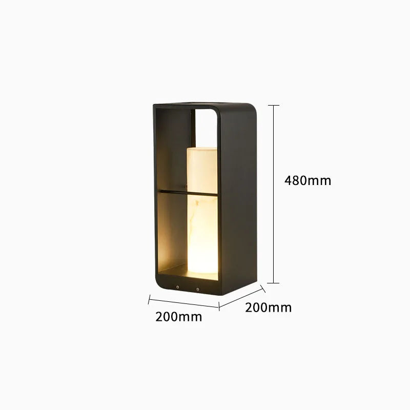 NightCube – Elegant Solar LED Light for Outdoor Ambiance - KaveCore