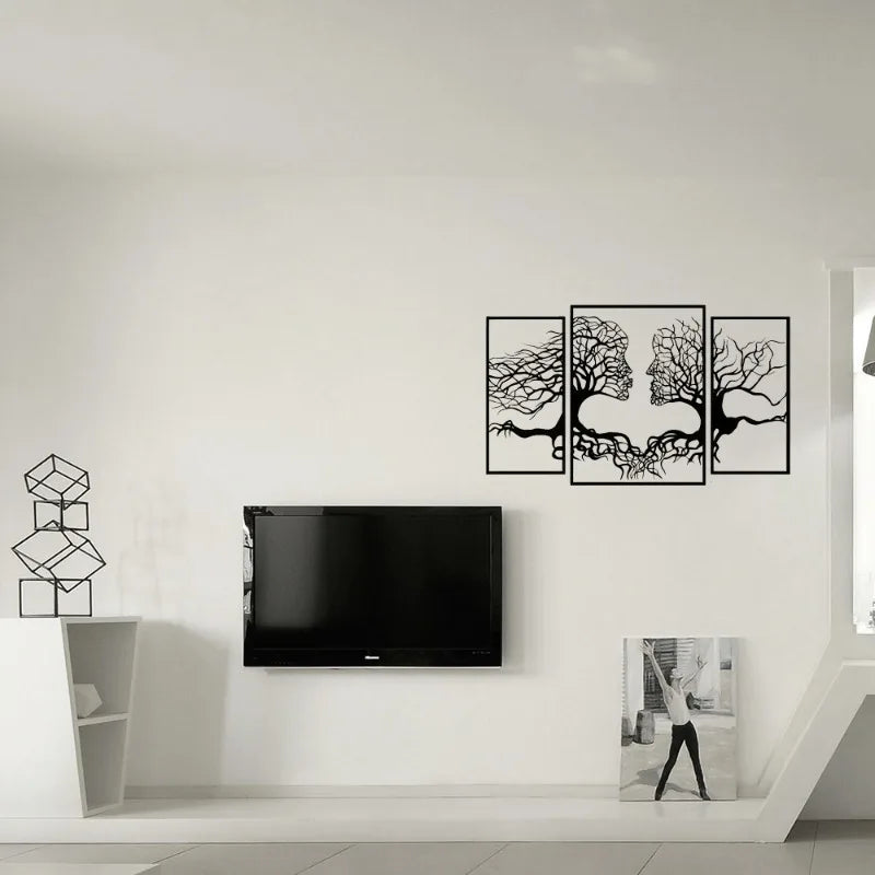 Roots of Love Metal Wall Art