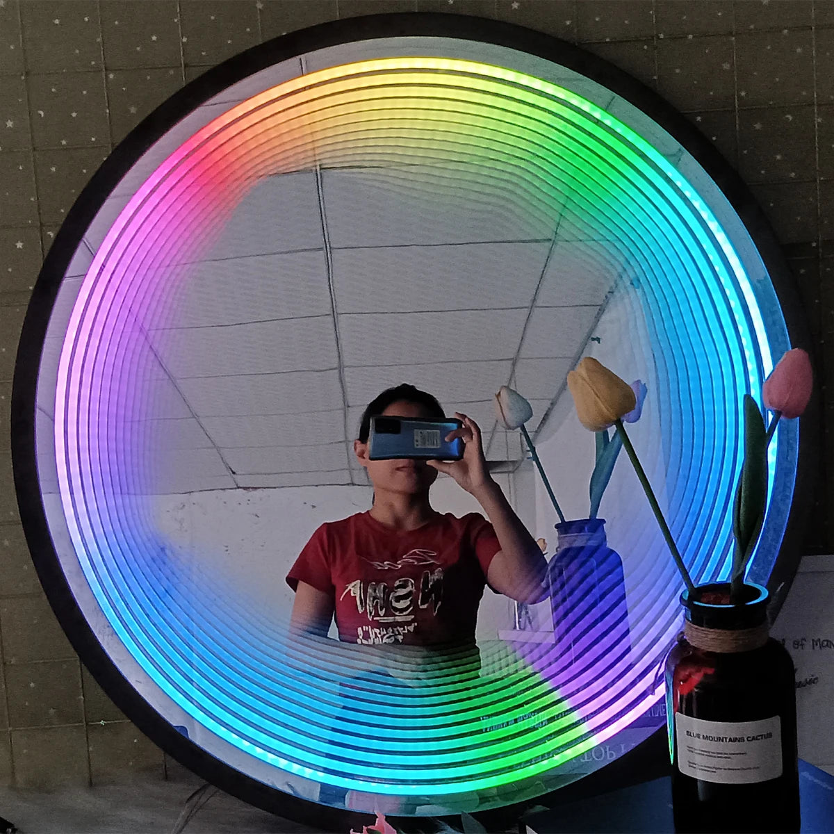 Infinity Prism Mirror Light - KaveCore