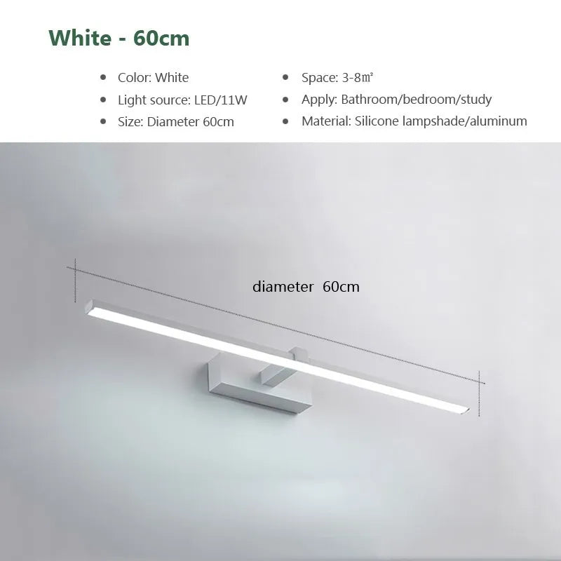 Minimalist LED Mirror Light - KaveCore