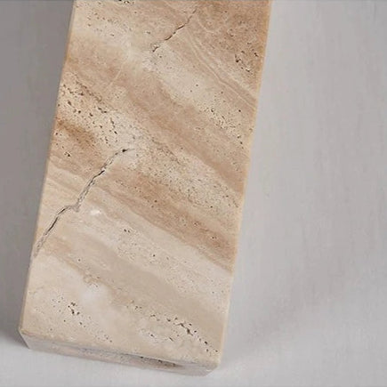 Lunaris Sphere Travertine Pendant