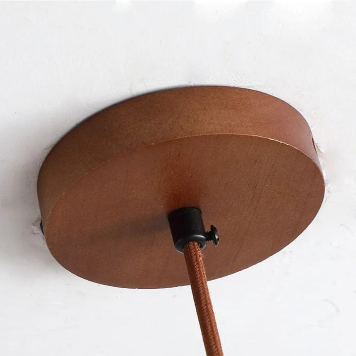 Eteria Stone & Wood Pendant Lamp - KaveCore