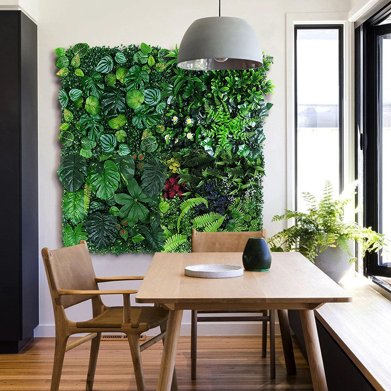 Boxwood Artificial Plant Decoration Home Wall Panel