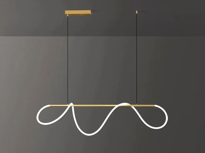 Seriflux Waveline Pendant Light