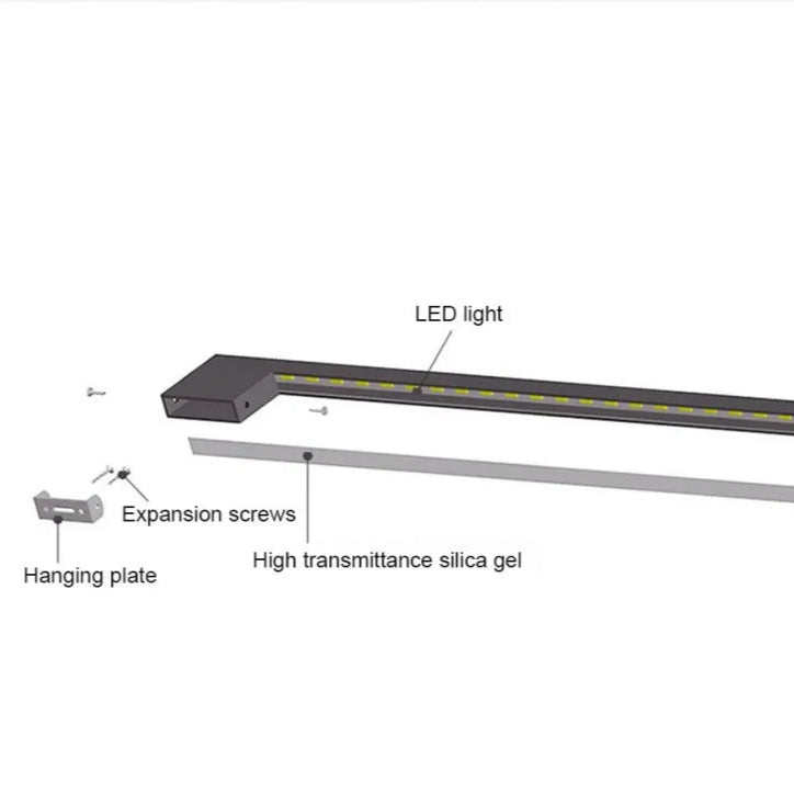 Lucent Mirage Blade Wall Light - KaveCore