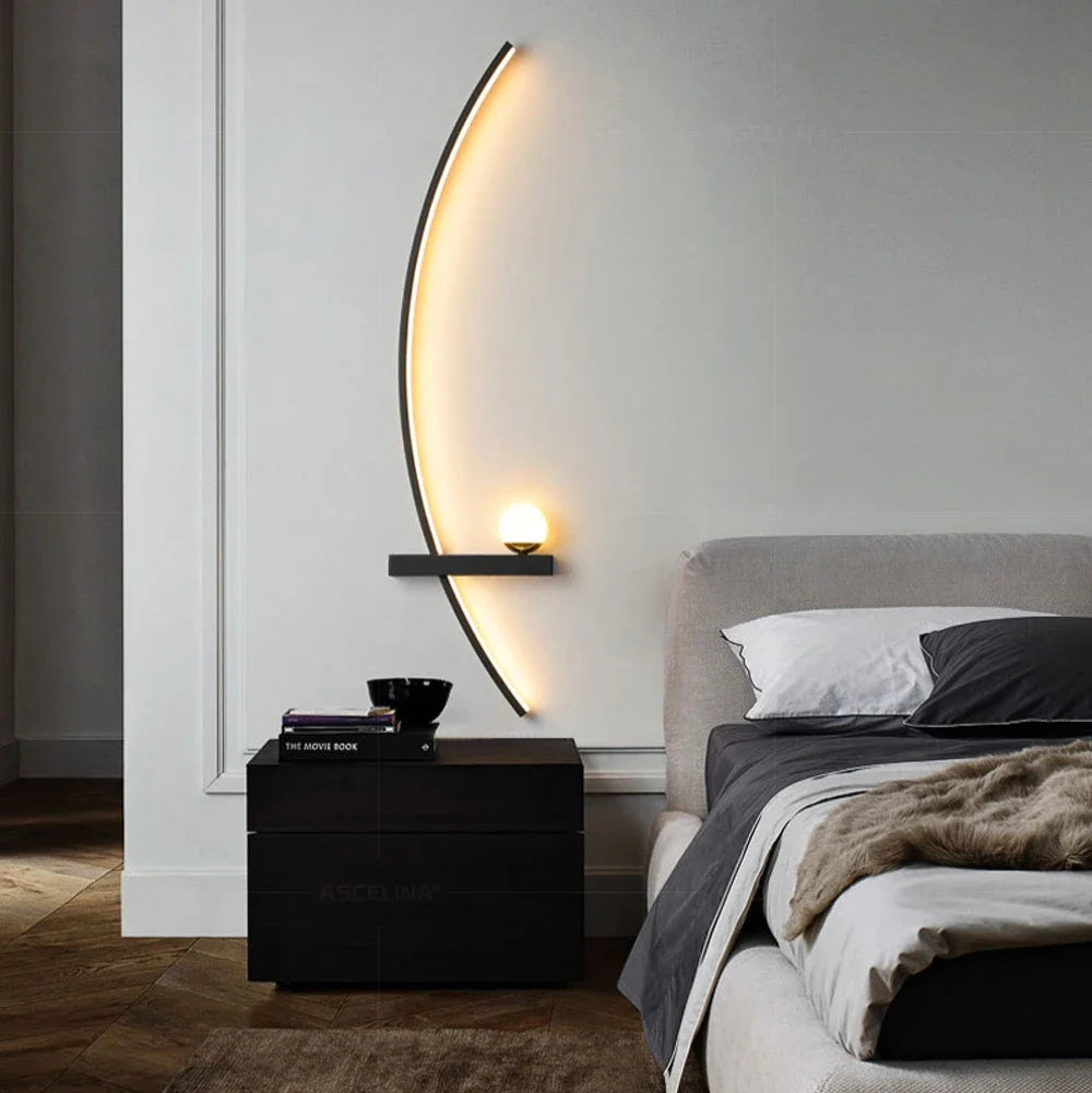 Moon Arc Wall Light - KaveCore