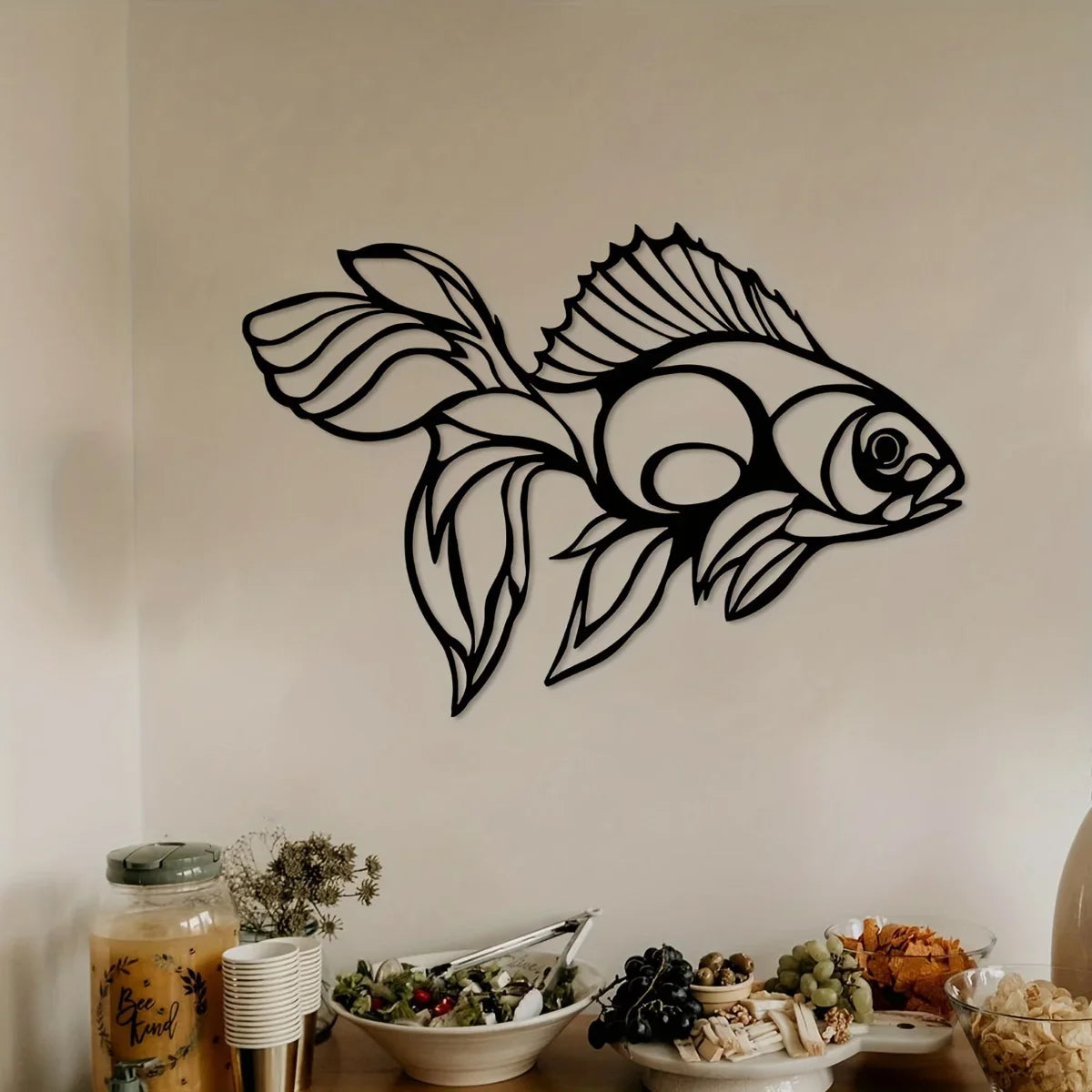 Fish Metal Wall Art
