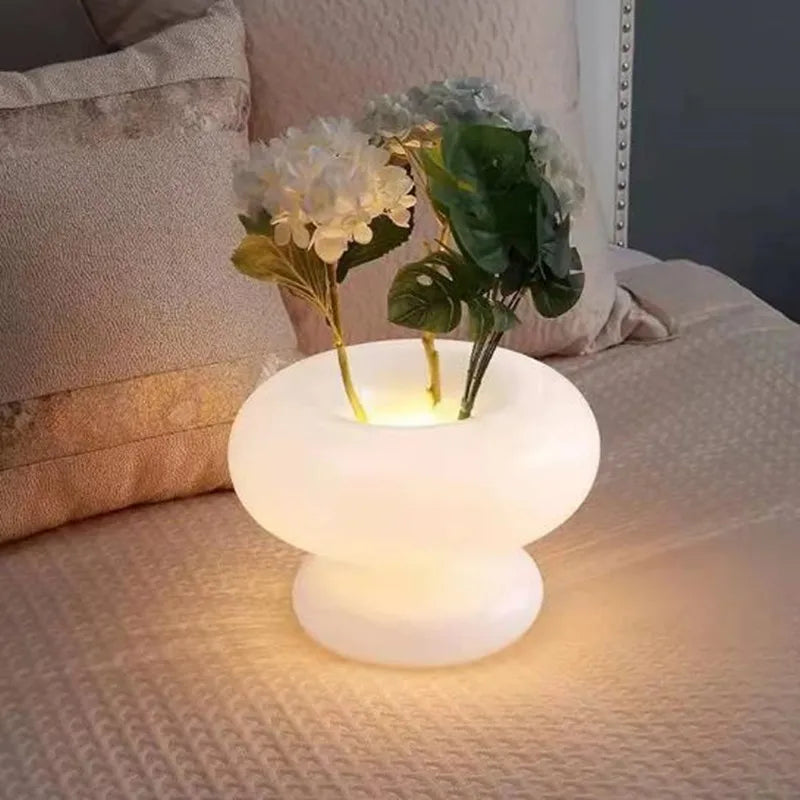 Nori White Mushroom Lamp - KaveCore