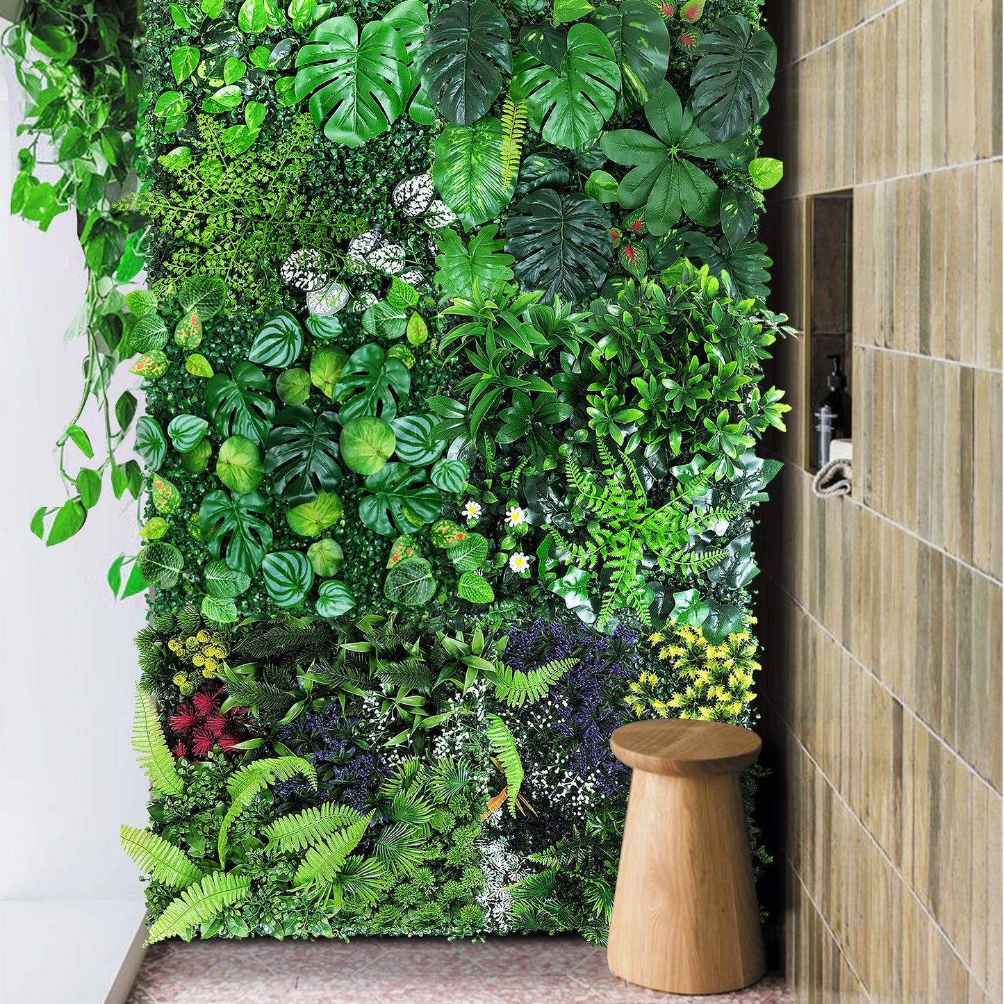 Boxwood Artificial Plant Decoration Home Wall Panel