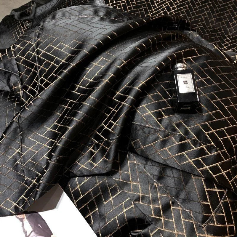 Opaline Diamond Touch Duvet Cover Set (Long-staple Sateen Cotton)