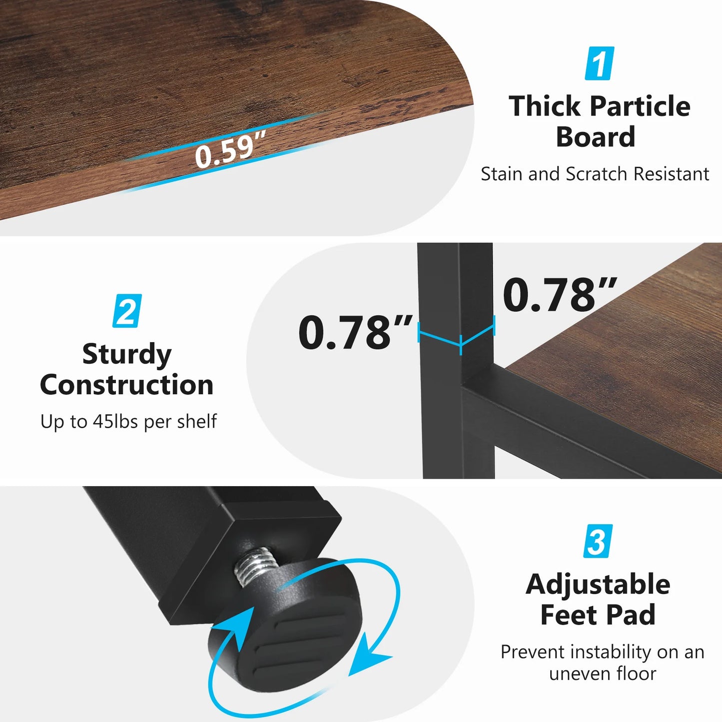 Monarch Arc Shelf – Sculptural 5-Tier Bookcase US - KaveCore