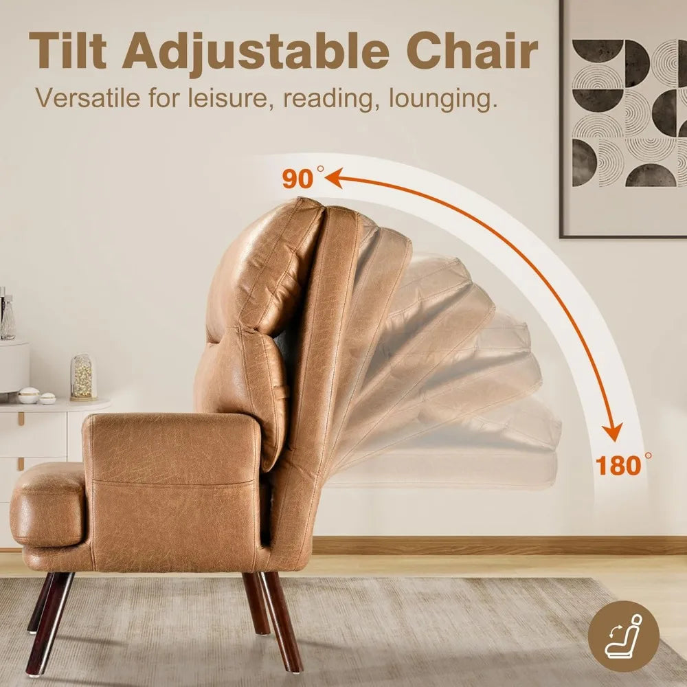 The Studio Siesta Recliner & Ottoman Set US - KaveCore