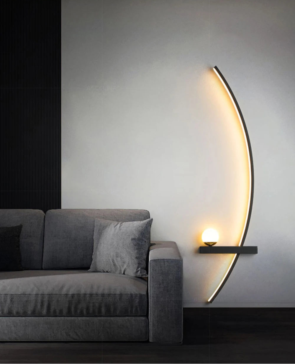 Moon Arc Wall Light - KaveCore