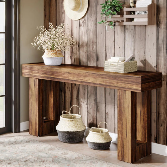 Rustic Hallway Console Table US - KaveCore