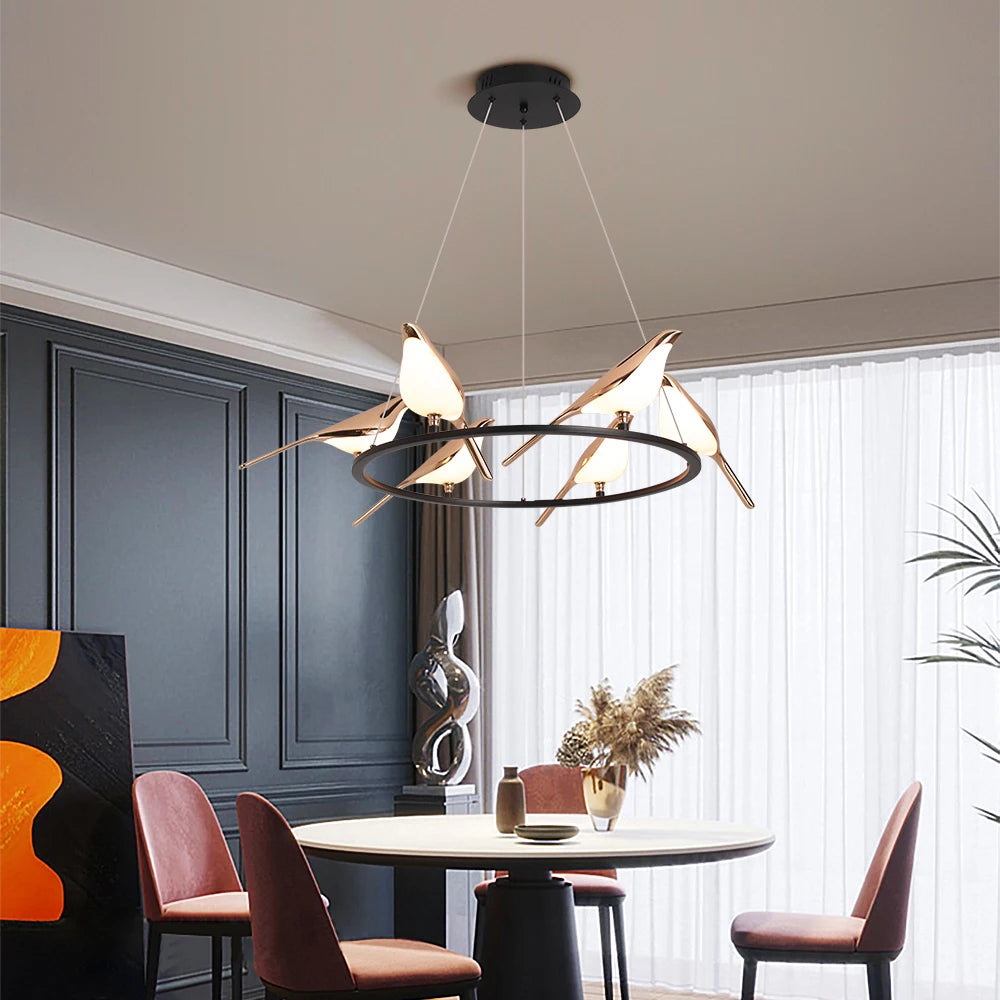 Modern Chiriya Circular Chandelier