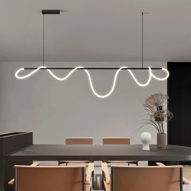 Seriflux Waveline Pendant Light