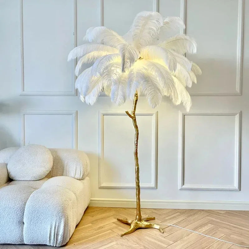 Palmira Feather Floor Lamp