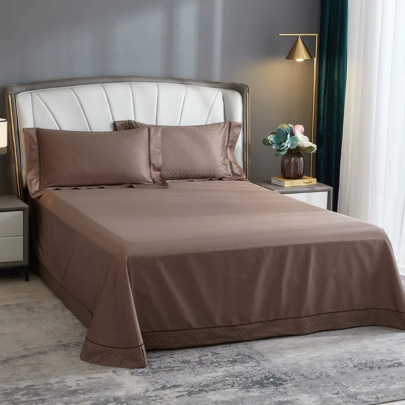 Imperial Mocha Suite Duvet Cover Set (Long-Staple Sateen Cotton)