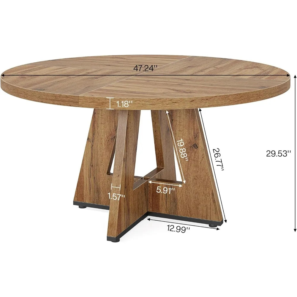 The Marlowe Round Dining Table for 4 - US - KaveCore