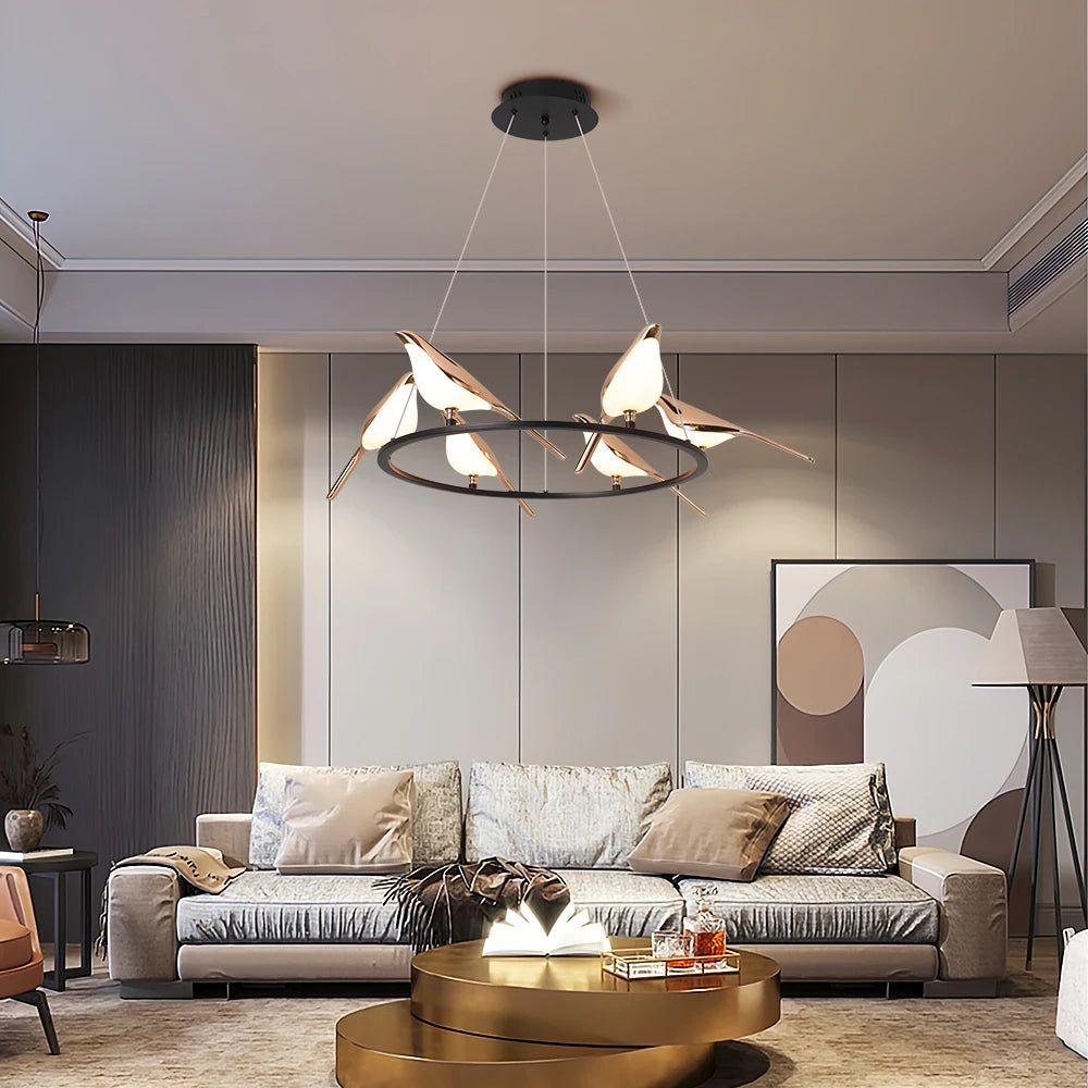 Modern Chiriya Circular Chandelier