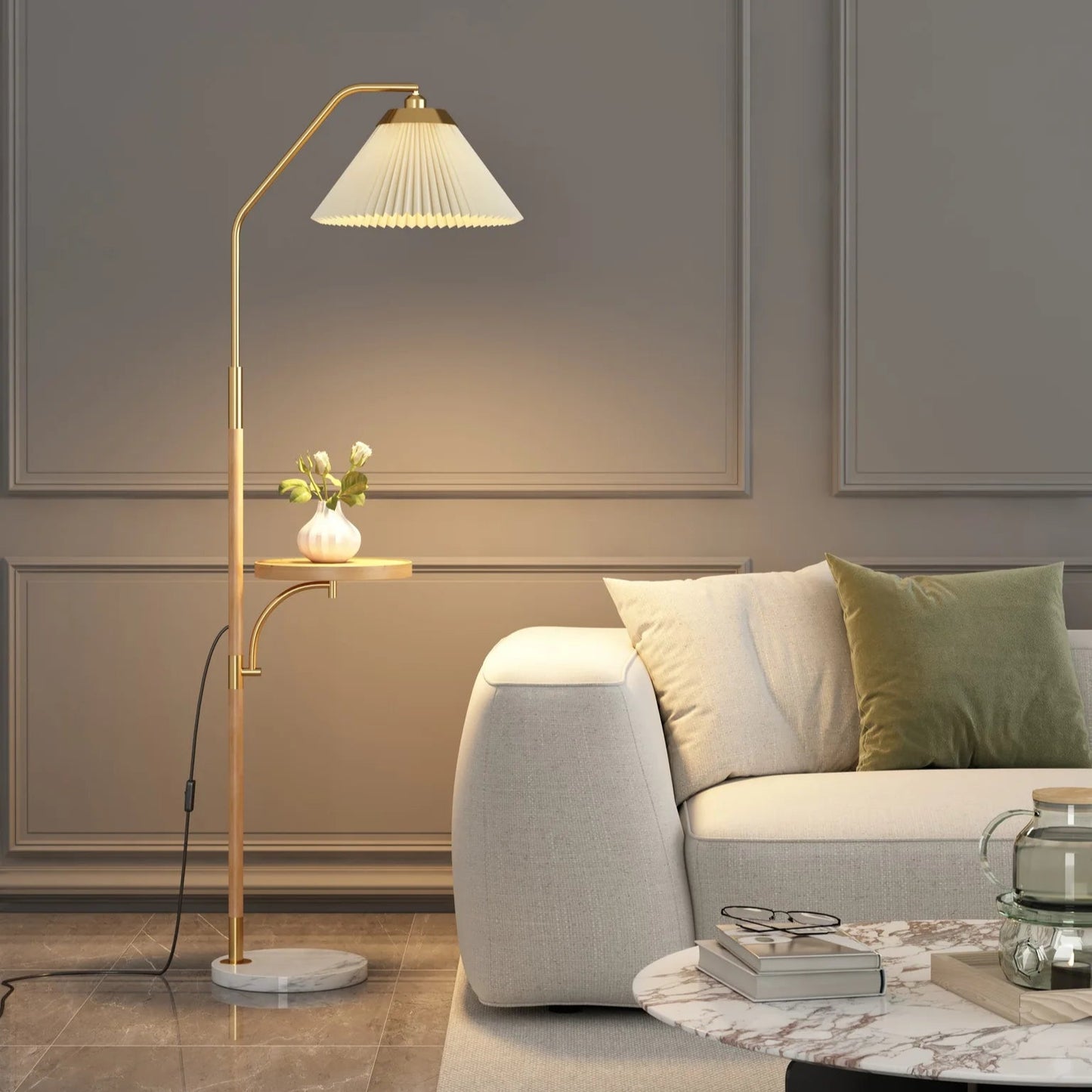 Vienna Arc Floor Light