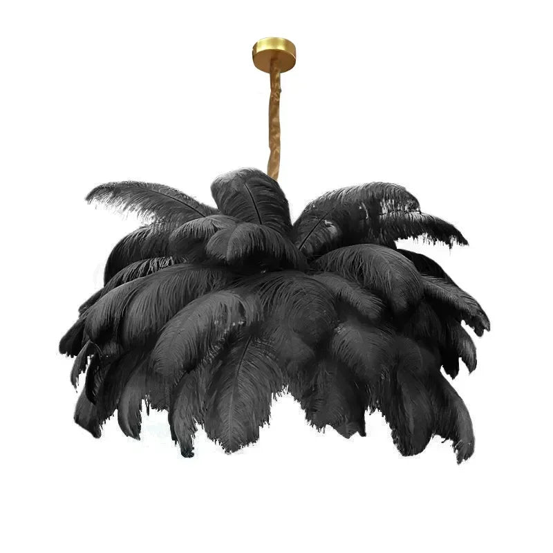 Palmira Feather Pendant Chandelier