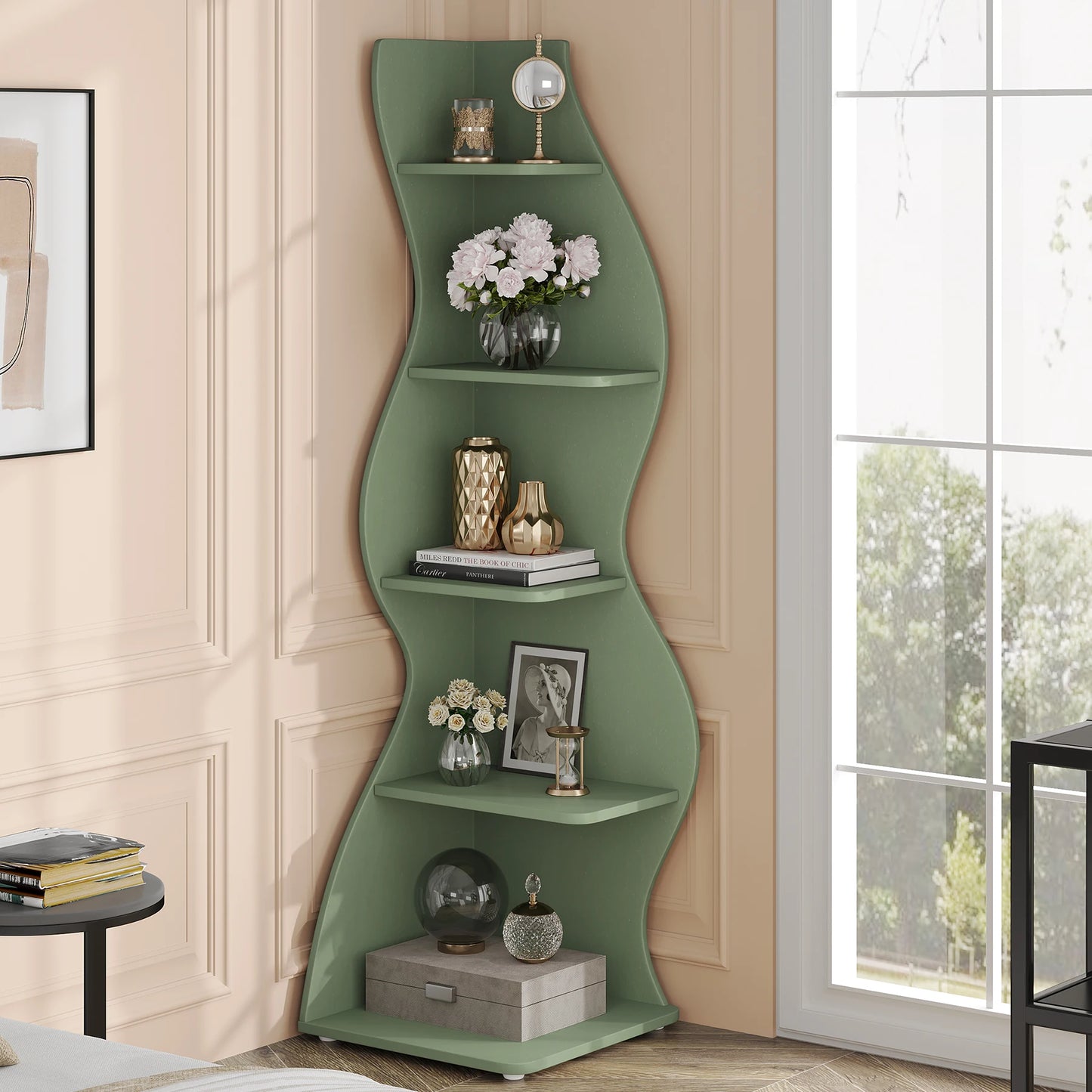 Waveline Corner Shelf US - KaveCore