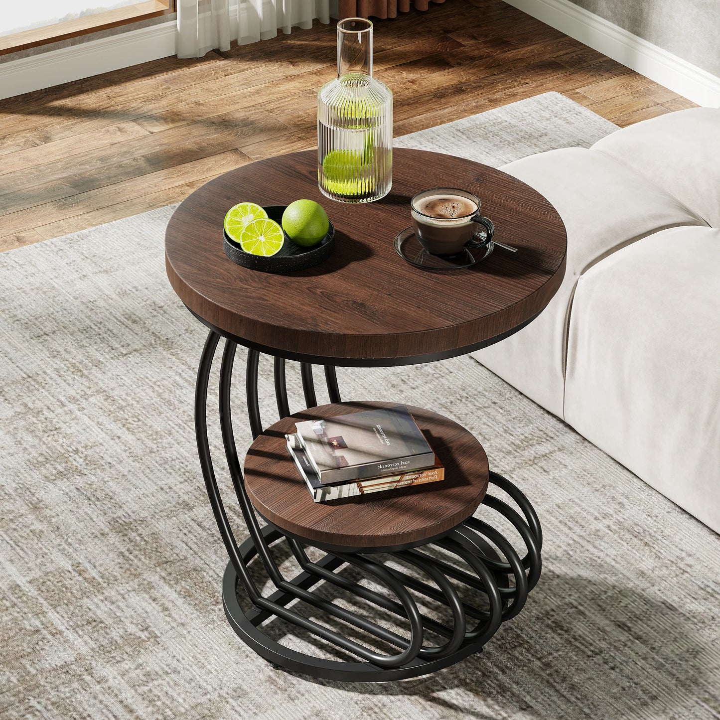 Evoque Curve Side Tables US