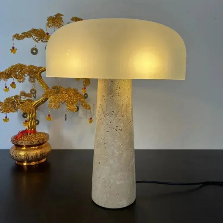 Kinoko Marble Stone Lamp - KaveCore