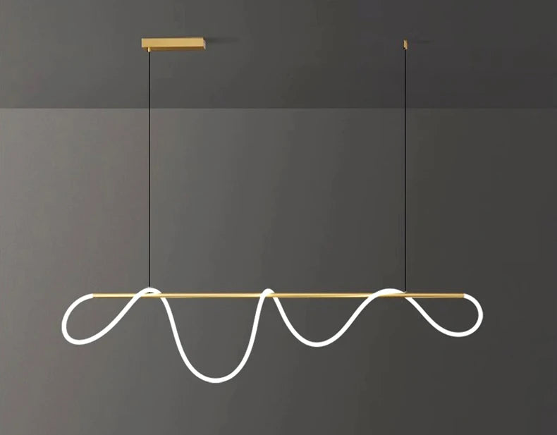 Seriflux Waveline Pendant Light