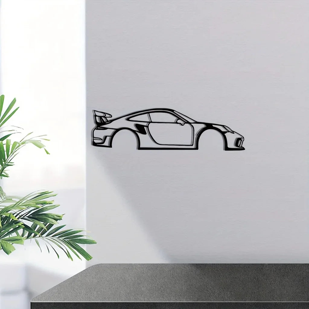 Sport Car Metal Wall Art